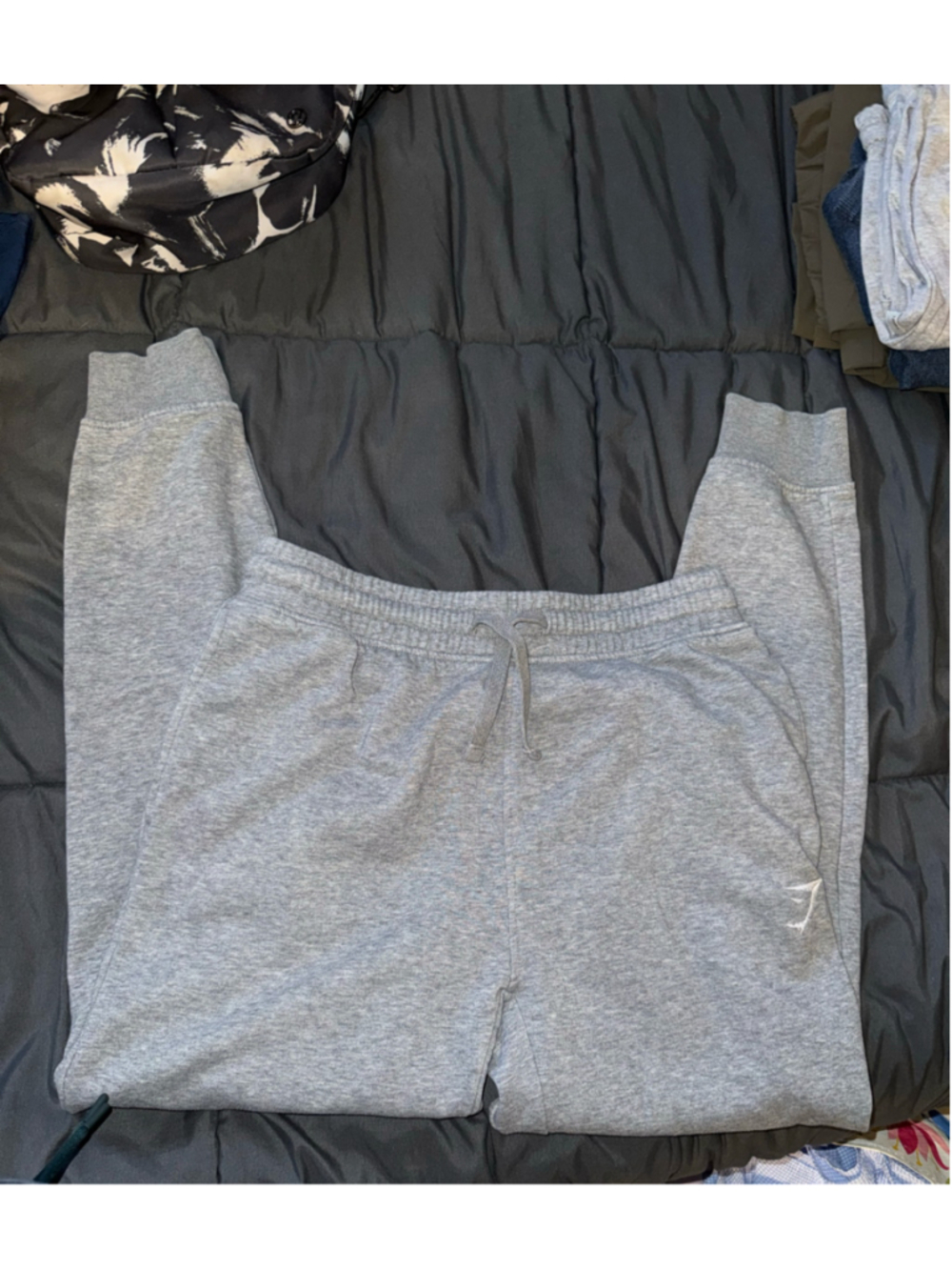 Gymshark Sweatpants Joggers Size M Grey - Picture 7 of 7